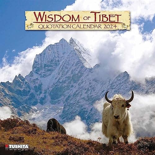 Wisdom of Tibet 2024: Kalender 2024 (Mindful Edition) von Tushita PaperArt